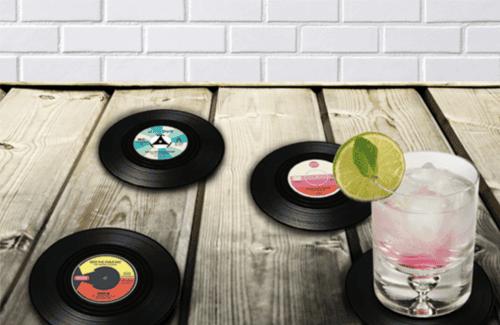 Vinyl LP - Onderzetters (4 stuks) - Afbeelding 2