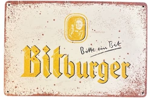 Decoratiebord - Bitburger