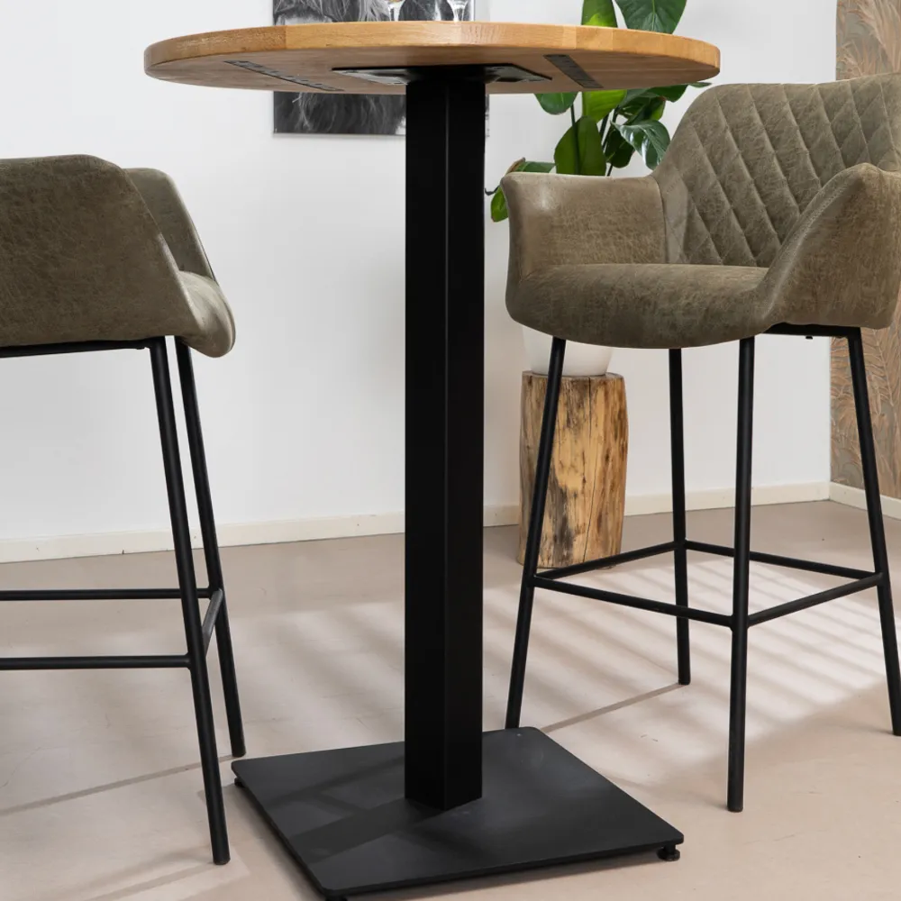 Bartafel Nordic Oak Ø80 - Afbeelding 2
