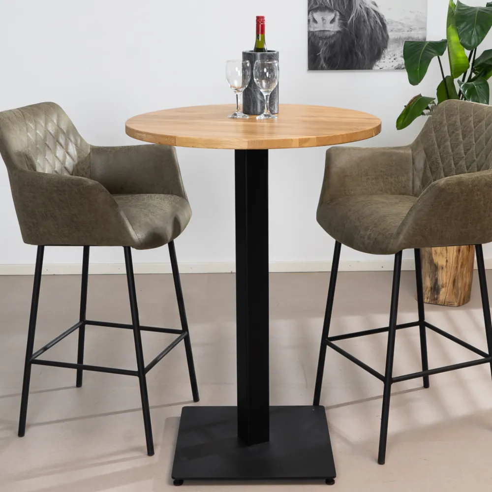 Bartafel Nordic Oak Ø80 - Afbeelding 3