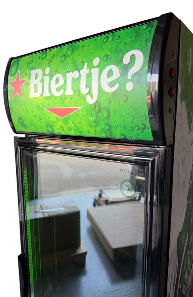 Drankenkoelkast glasdeur Heineken (rechtsdraaiend) - Afbeelding 4